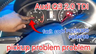 P256300 turbocharger boost control position sensorP00AF00Audi Q3 pickup problemCar pickup problem [upl. by Eiloj]