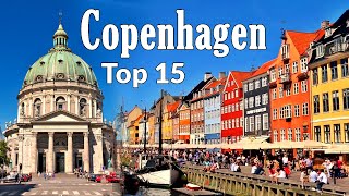 Copenhagen Denmark  Top 15 historic tourist attractions and things to do [upl. by Belmonte]