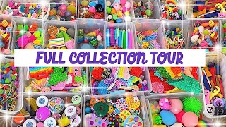 MY ENTIRE FIDGET COLLECTION TOUR 🤯😱 HIGHLY SATISFYING [upl. by Bille]