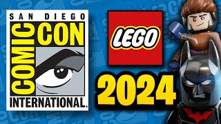 LEGO SDCC 2024  No Exclusives [upl. by Nyladam708]