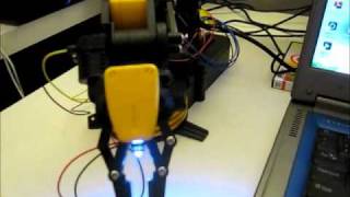 robotic arm kit with USB PC interface [upl. by Alleuqcaj]