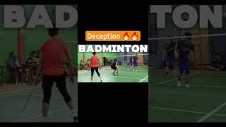 🔥🇮🇩 unreal deception badmintonhighlights badminton badmintonworld bwf [upl. by Lehar]