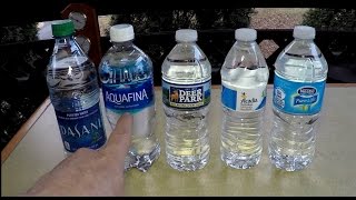 Will Aquafina Bottled Water Freeze Experiment [upl. by Glendon426]