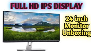 dell 24 inch IPS Monitor Unboxing  Full HD IPS Monitor [upl. by Anieral362]