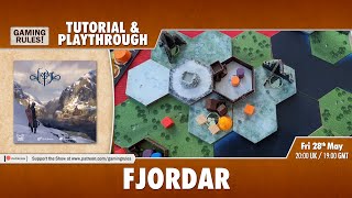 Fjordar  Tutorial and Playthrough [upl. by Annavoeg28]