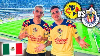 MI PRIMER CLÁSICO AMÉRICA VS CHIVAS EN EL ESTADIO AZTECA [upl. by Selry]