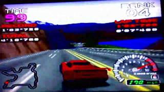 Ridge Racer 64  Revolution Intermediate Extra  Replay [upl. by Garcon]