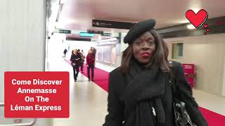 Come Discover With Me  Annemasse France On The LémanExpress From Geneva Switzerland The Intro [upl. by Laeno]