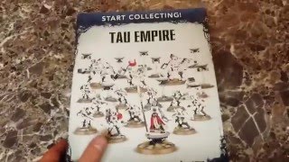 40k Start Collecting Tau Box Review SKU 7056 [upl. by Inuat46]