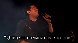 Elías Medina  Quédate conmigo esta noche  En Vivo [upl. by Kcirde]