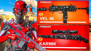 the BEST MP7 amp KAR98 CLASS SETUP RETURNS on Rebirth Island Warzone [upl. by Nysa305]