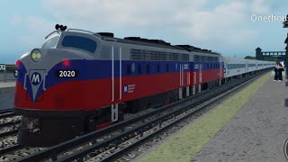 Few Metro North trains at Scarborough NY [upl. by Oznole]