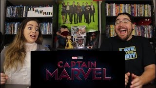 Captain Marvel  Official Trailer Reaction  Review [upl. by Denni]