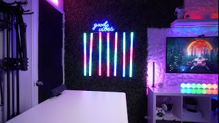 Govee Glide RGBIC Music Wall Lights Review [upl. by Auhs612]