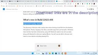 Download KB5015888 Windows 11 Build 22622436 22621436 Beta Channel [upl. by Anyala]