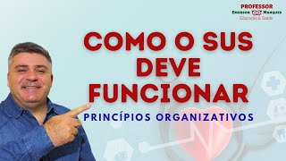 COMO FUNCIONA O SISTEMA ÚNICO DE SAÚDE  Princípios organizativos do SUS [upl. by Tsirc936]