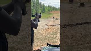 Shooting 75 Inch 458 Socom Ar15 Pistol shorts gunshorts arpistol ar15build 458socom [upl. by Gautious729]