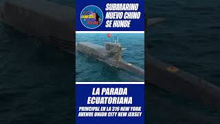 Submarino nuevo chino se hunde [upl. by Grefe]