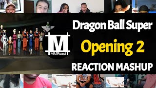 Dragon Ball Super Opening 2  Reaction Mashup [upl. by Enriqueta]