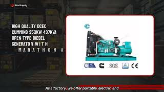 Wholesale Cummins Power Generator Manufacturer and Exporter from China  USA [upl. by Neelyt661]