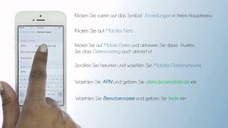 Lycamobile Deutschland  Mobiles Internet Einstellungen für iPhone [upl. by Theo]