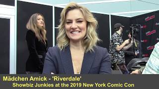 Riverdale  Madchen Amick Interview Season 4 [upl. by Eeram618]