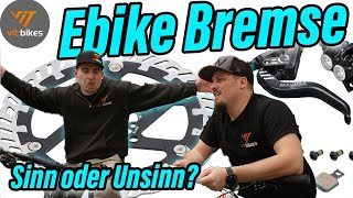 Spezielle Bremse fürs Ebike  Sinn oder Unsinn Diskutiere mit in den Kommentaren  vitbikesTV [upl. by Epoh]