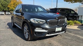 2019 BMW X3 Naperville Aurora Burr Ridge Lombard Tinely Park Chicago R24083A [upl. by Swayder]