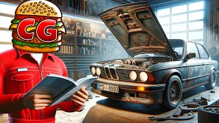 Fixing My RUSTY BMW in This NEW Mon Bazou Style Simulator Game [upl. by Lezti]