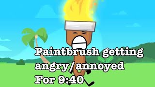 Paintbrush getting angryannoyed for 940 😈  Inanimate Insanity s2 and s3 [upl. by Mimi]