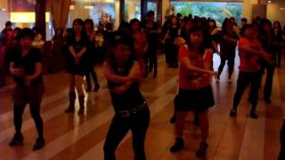 HARE RAM  LINE DANCE MAY ONG amp SALLY TANS PARTY [upl. by Draner]