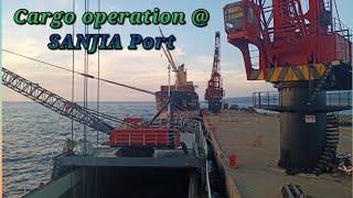 Cargo Operation  SANJIA Port [upl. by Nacim]