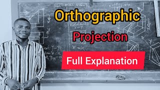 Orthographic Projection Full Explanation in  Technical Drawing  Engineering Drawing [upl. by Alsi]