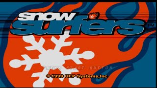 Snow Surfers  Dreamcast  Gameplay [upl. by Zebadiah]