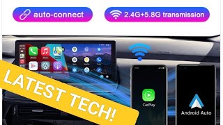 Snappy quick WIRELESS Android Autocarplay adapter review From Linkifun [upl. by Papagena205]