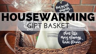 How to Make a Housewarming Gift Basket [upl. by Remliw963]