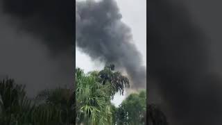 Aereo precipita a San PaoloBrasile 62 morti [upl. by Ayidah41]