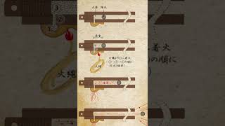 How does a tanegashima Japanese matchlock work history japaneseculture [upl. by Vatsug]