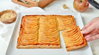 Recette Tarte fine aux pommes [upl. by Thilda]