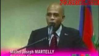 President Michel Joseph Martelly Address His campaign supporters [upl. by Moyer315]