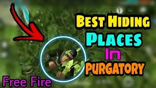 Best Hiding Place In Purgatory  New Elite Pass  Garena Free Fire [upl. by Atinar]