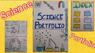 Ideas for science portfolio Class 9 CBSE [upl. by Rodablas521]