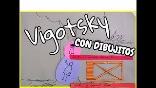 Vigotsky Teoría del andamiaje  Socioconstructivismo  Aprendizaje Mediado ConDibujitos [upl. by Tarton124]