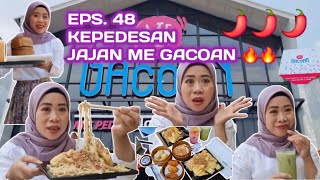 ‼️VLOG EPS 48 KEPEDESAN JAJAN ME GACOAN CABENYA NAMPOL BANGET‼️🔥🔥🔥🌶🌶🌶🍤🧀🍹✨️ MEGACOANMIEPEDES [upl. by Eatnoed]