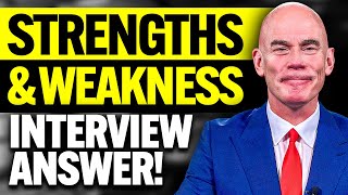 WHAT ARE YOUR STRENGTHS AND WEAKNESSES Job Interview Questions amp Answers PASS your INTERVIEW [upl. by Valencia786]