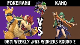 DBM Weekly 63  Pokémanu vs Kano  Best of 5  Winners Round 2 [upl. by Cohn]