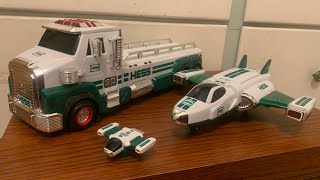 Hess Review  2014 Hess Toy Truck and Space Cruiser with Scout [upl. by Odelle394]