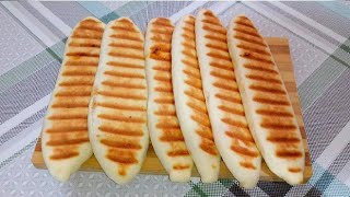 خبز البانيني💯 محشي ناجح جداااا وساهل بدون اي مجهود Recette Pain Panini Maison [upl. by Sturrock284]