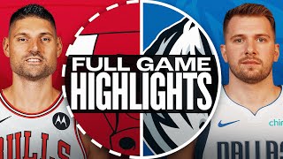 BULLS at MAVERICKS  FULL GAME HIGHLIGHTS  November 6 2024 [upl. by Brandenburg]