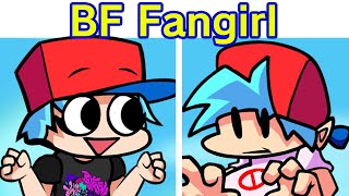 Friday Night Funkin VS Lexi FULL WEEK  Cutscenes amp Ending  Fangirl Frenzy FNF Mod BF Fan Club [upl. by Akirdnas]